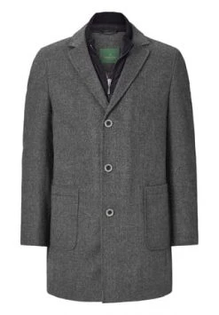 Charles Colby Wollmantel EARL VAUGHAN Grau