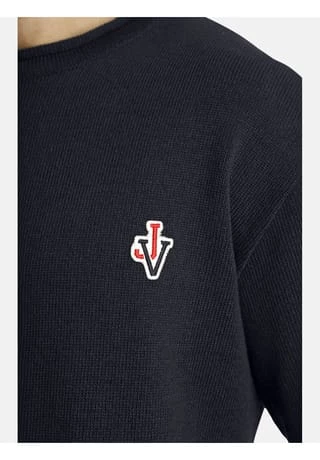 JAN VANDERSTORM Pullover HOLMER Dunkelblau – Bild 4