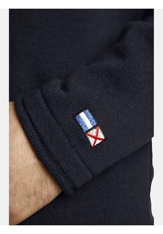 JAN VANDERSTORM Pullover HOLMER Dunkelblau – Bild 5