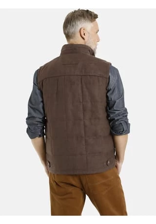 JAN VANDERSTORM Steppweste ELUF Braun – Bild 3