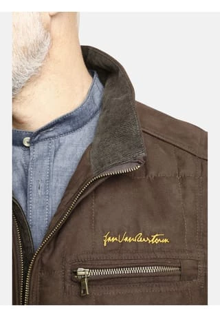 JAN VANDERSTORM Steppweste ELUF Braun – Bild 4