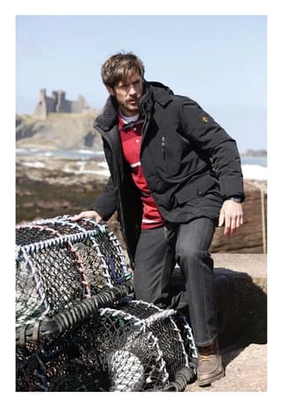 JAN VANDERSTORM Funktionsjacke BOTULFR Schwarz – Bild 8