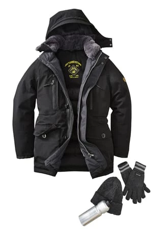 JAN VANDERSTORM Funktionsjacke BOTULFR Schwarz – Bild 9