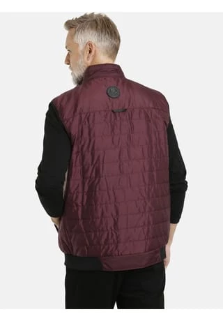 JAN VANDERSTORM Outdoorweste MAIKEN Dunkelrot – Bild 3