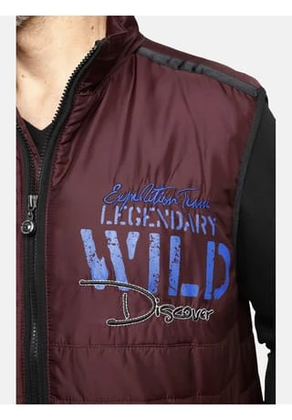 JAN VANDERSTORM Outdoorweste MAIKEN Dunkelrot – Bild 4