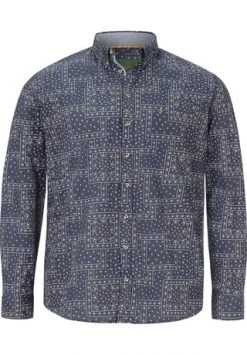 Charles Colby Hemd DUKE LARRY Dunkelblau