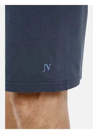 JAN VANDERSTORM Kurzer Schlafanzug AUDUN Dunkelblau – Bild 5