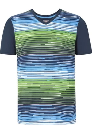 JAN VANDERSTORM Kurzer Schlafanzug AUDUN Dunkelblau – Bild 7