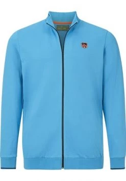 Charles Colby Sweatjacke DUKE FLINT Blau