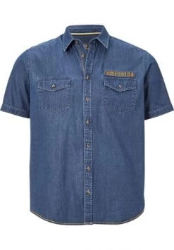 JAN VANDERSTORM Jeanshemd JOAR Blau