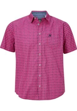 JAN VANDERSTORM Kurzarmhemd KELDAN Rot