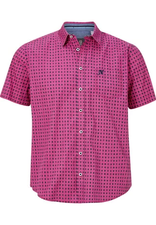 JAN VANDERSTORM Kurzarmhemd KELDAN Rot