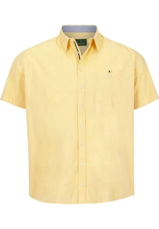 Charles Colby Kurzarmhemd YVEN Gelb