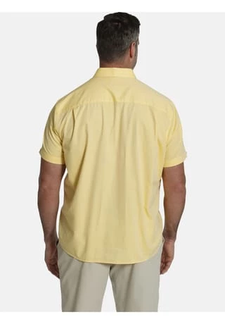 Charles Colby Kurzarmhemd YVEN Gelb – Bild 3