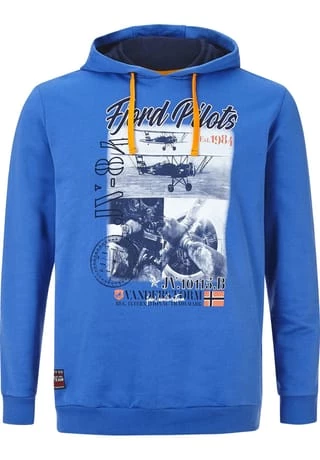 JAN VANDERSTORM Sweatshirt MELF Hellblau