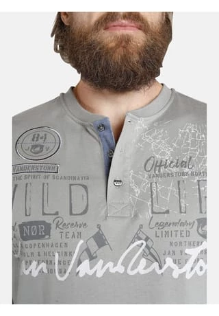 JAN VANDERSTORM T-Shirt REIDAR Grau – Bild 4