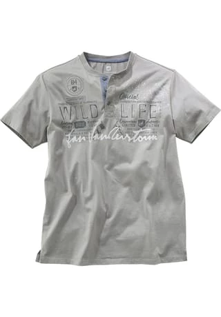 JAN VANDERSTORM T-Shirt REIDAR Grau – Bild 5