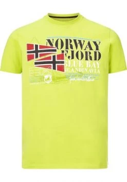 JAN VANDERSTORM T-Shirt SIGVARD Hellgrün