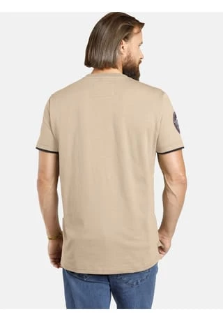 JAN VANDERSTORM T-Shirt SÖLVE Beige – Bild 3