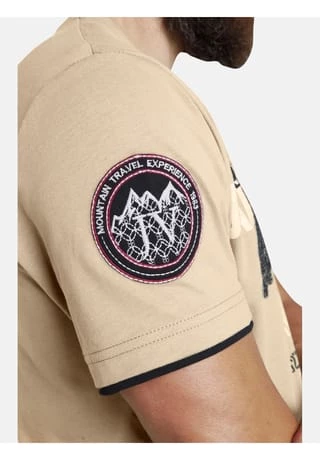 JAN VANDERSTORM T-Shirt SÖLVE Beige – Bild 4