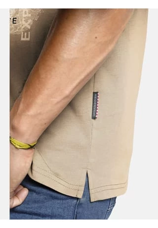 JAN VANDERSTORM T-Shirt SÖLVE Beige – Bild 6