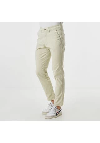 SELECTED Chino, Straight Fit, Stretch, Für Herren Natur – Bild 3