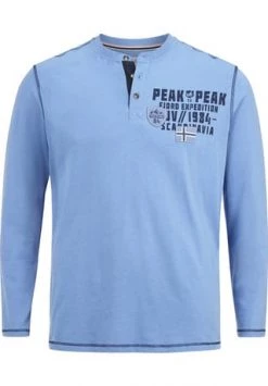 JAN VANDERSTORM Langarmshirt ERKKI Blau