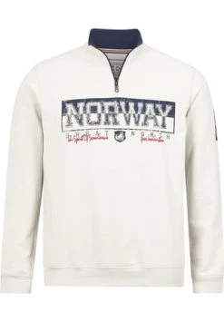 JAN VANDERSTORM Sweatshirt EERO Hellgrau