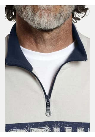 JAN VANDERSTORM Sweatshirt EERO Hellgrau – Bild 6