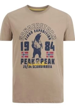 JAN VANDERSTORM T-Shirt ASLAK Beige
