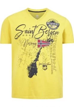 JAN VANDERSTORM T-Shirt OLOV Gelb