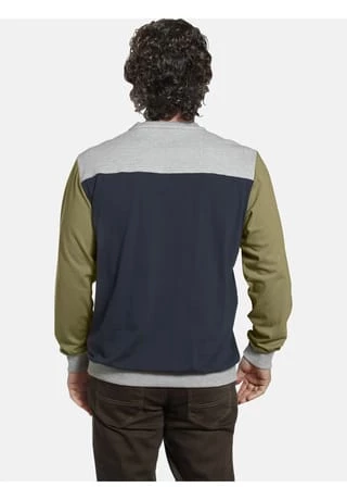 JAN VANDERSTORM Sweatshirt LASSE Dunkelblau – Bild 3