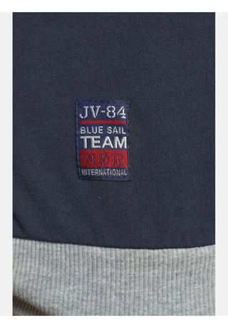 JAN VANDERSTORM Sweatshirt LASSE Dunkelblau – Bild 4