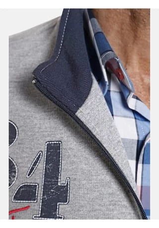 JAN VANDERSTORM Sweatshirt GUNTHARD Grau – Bild 4