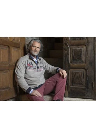 JAN VANDERSTORM Sweatshirt GUNTHARD Grau – Bild 7