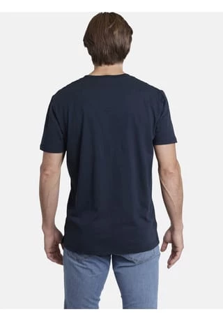 JAN VANDERSTORM Doppelpack T-Shirt OSMO Dunkelblau – Bild 4