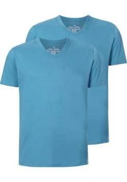 JAN VANDERSTORM Doppelpack T-Shirt OSMO Blau