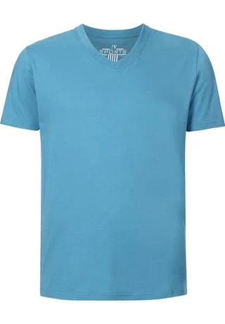 JAN VANDERSTORM Doppelpack T-Shirt OSMO Blau – Bild 5