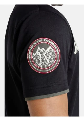 JAN VANDERSTORM T-Shirt SÖLVE Schwarz – Bild 4