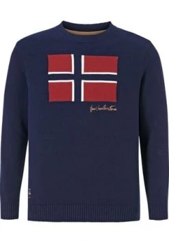 JAN VANDERSTORM Pullover BENTEIN Dunkelblau