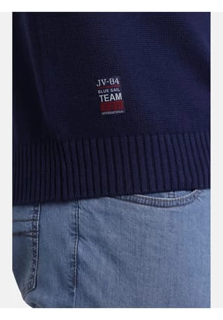 JAN VANDERSTORM Pullover BENTEIN Dunkelblau – Bild 5