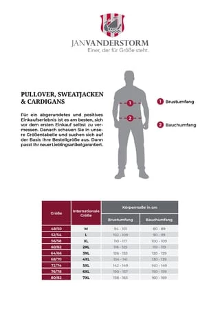 JAN VANDERSTORM Pullover BENTEIN Dunkelblau – Bild 7