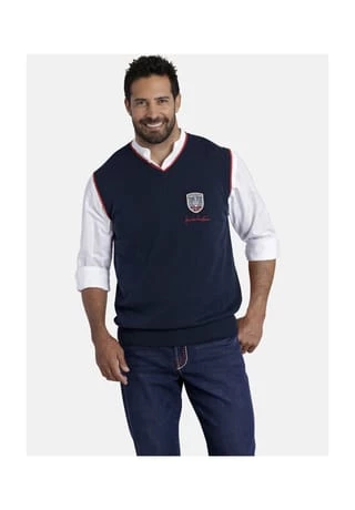 JAN VANDERSTORM Pullunder IVEN Dunkelblau – Bild 2