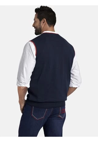 JAN VANDERSTORM Pullunder IVEN Dunkelblau – Bild 3