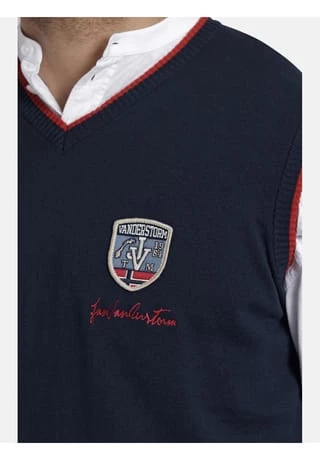 JAN VANDERSTORM Pullunder IVEN Dunkelblau – Bild 4