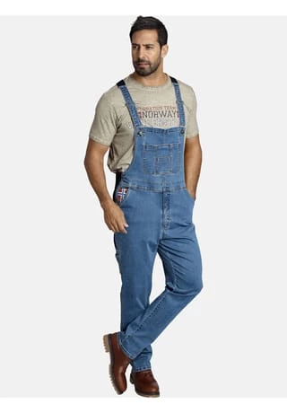 JAN VANDERSTORM Latzhose KEARON Dunkelblau – Bild 3