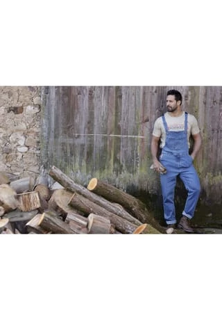 JAN VANDERSTORM Latzhose KEARON Dunkelblau – Bild 11