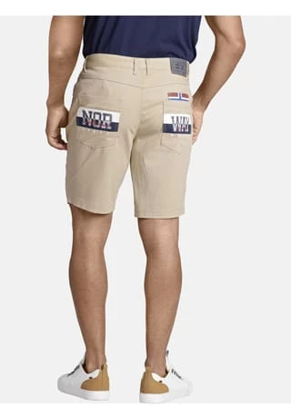 JAN VANDERSTORM Tiefbundbermuda HOIMAR Beige – Bild 3