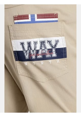 JAN VANDERSTORM Tiefbundbermuda HOIMAR Beige – Bild 4