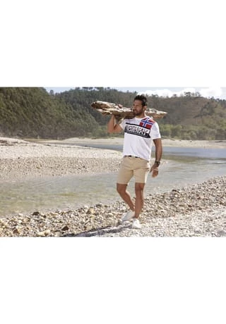 JAN VANDERSTORM Tiefbundbermuda HOIMAR Beige – Bild 8